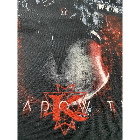 Rare KAMELOT Large Shadow Theory Tour T-Shirt 2018 North America Concert - Picture 5 of 9